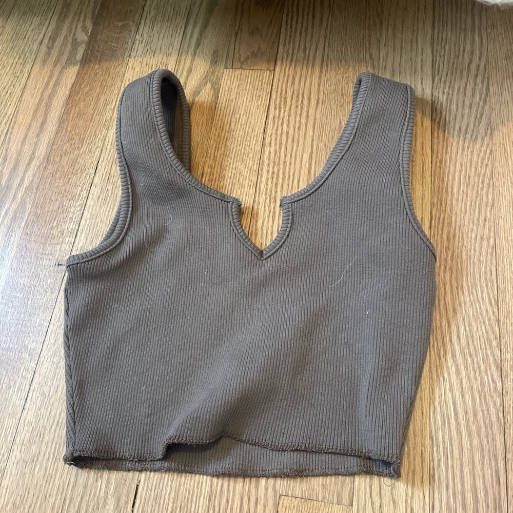 Grey cottoncandy LA top . good condition. size: L